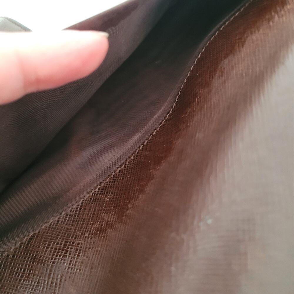 Coach Gramercy Vintage Wallet Brown Bifold Leather Long Made In Italy Large - Picture 13 of 16